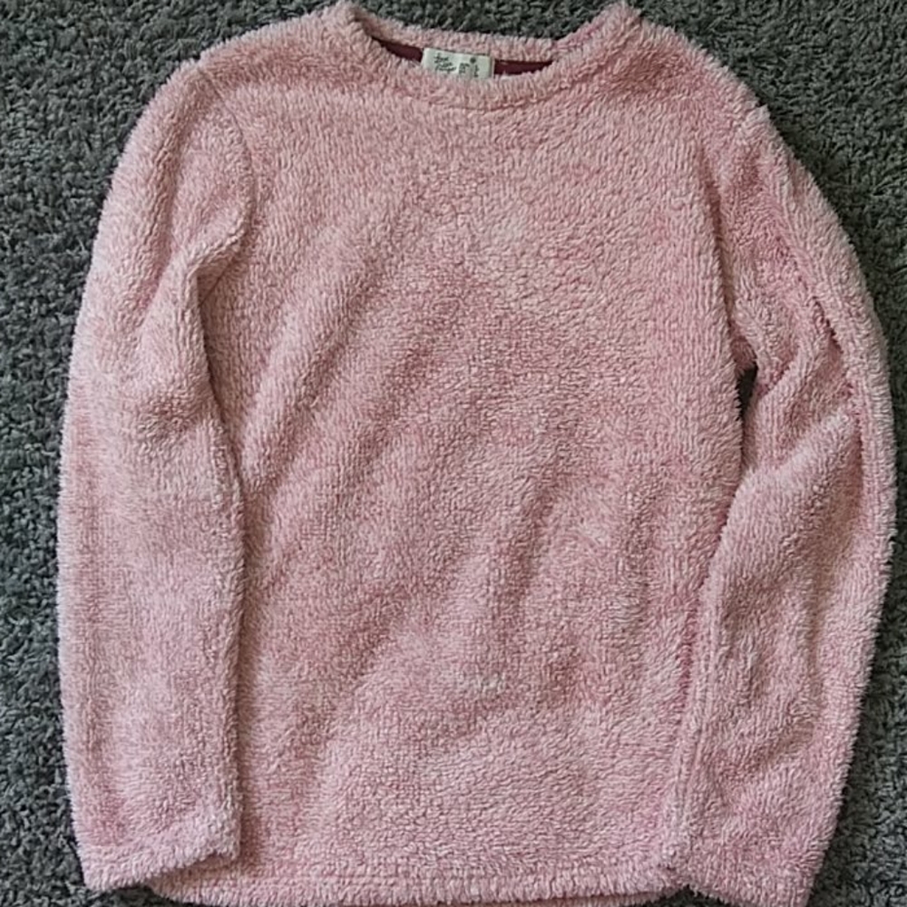 Pink fur Sweater